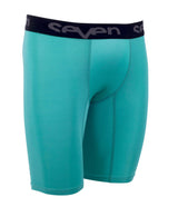 Seven Zero Black/Aqua Compression Shorts