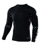 Seven Zero Laser Cut Black Compression Jersey