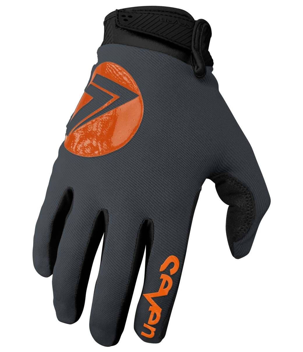 Seven Annex 7 Dot Charcoal Youth Gloves