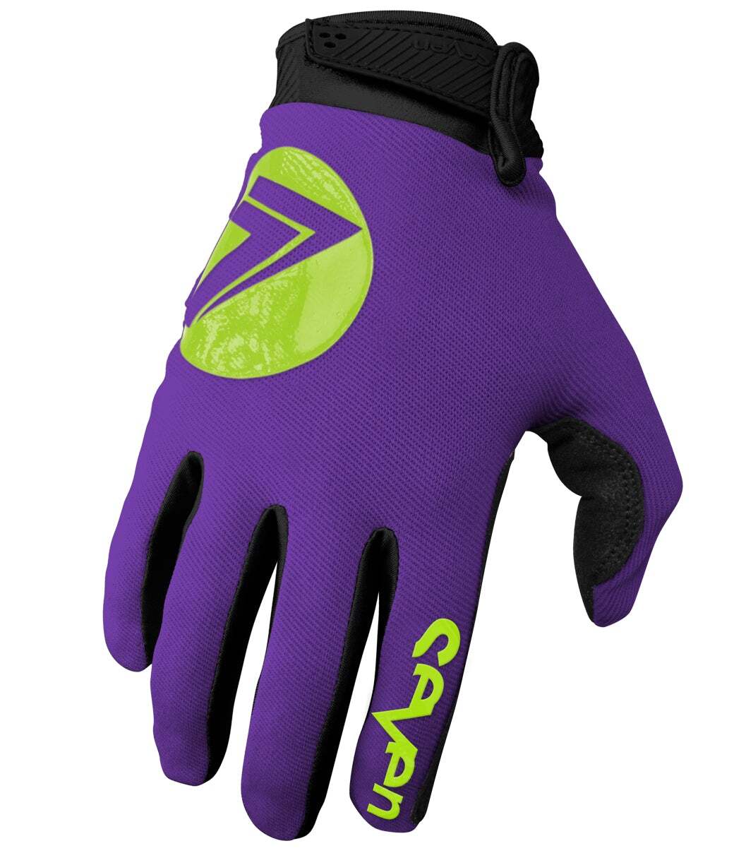 Seven Annex 7 Dot Purple Gloves