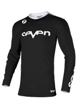 Seven Rival Staple Black Youth Jersey