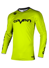 Seven Rival Staple Fluro Yellow Youth Jersey