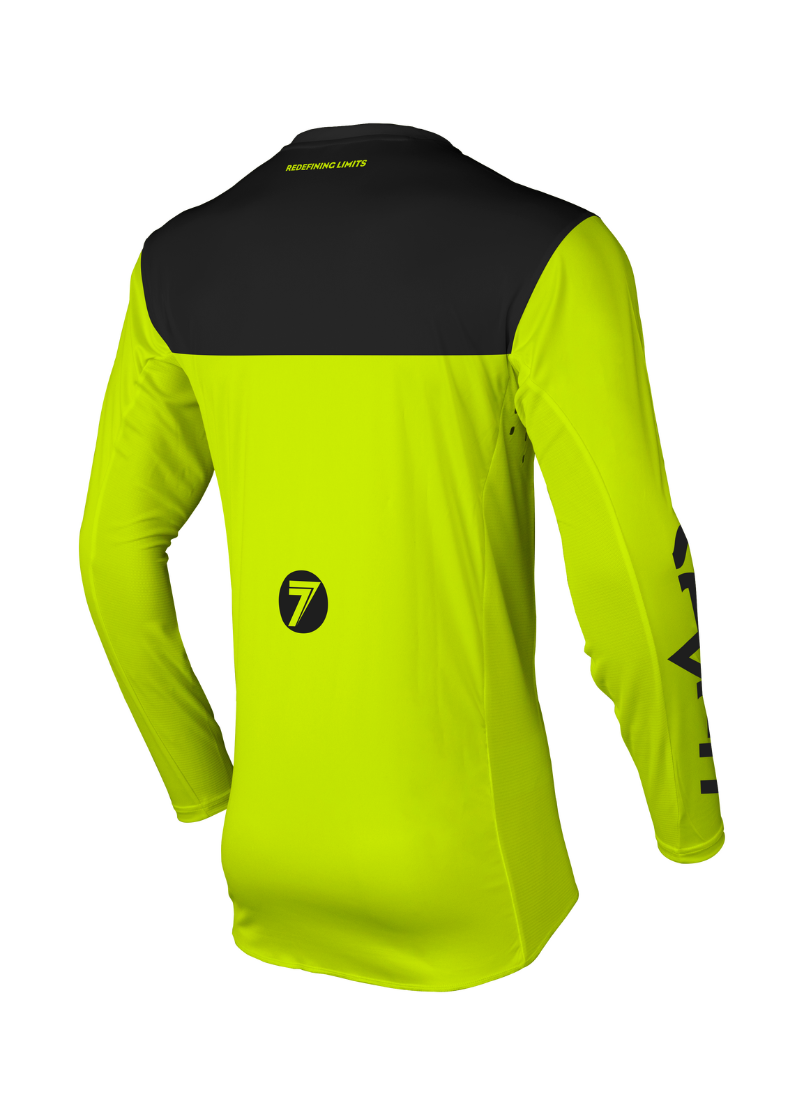 Seven Rival Staple Fluro Yellow Youth Jersey