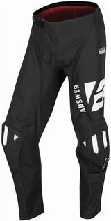 Answer A23 Syncron Merge Black/White Youth Pants