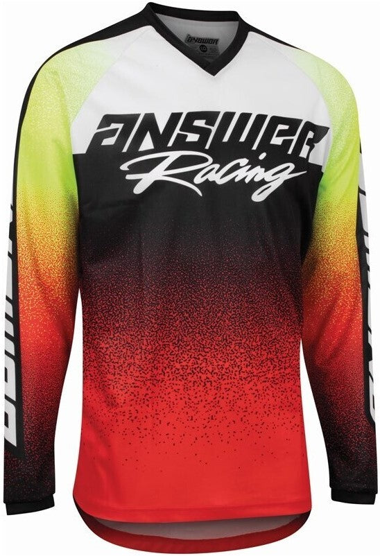 Answer A22 Syncron Prism Red/Hyper Acid/White Jersey