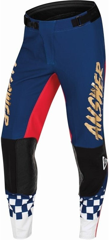 Answer A22 Elite Redzone Navy/Answer Red/White Pants