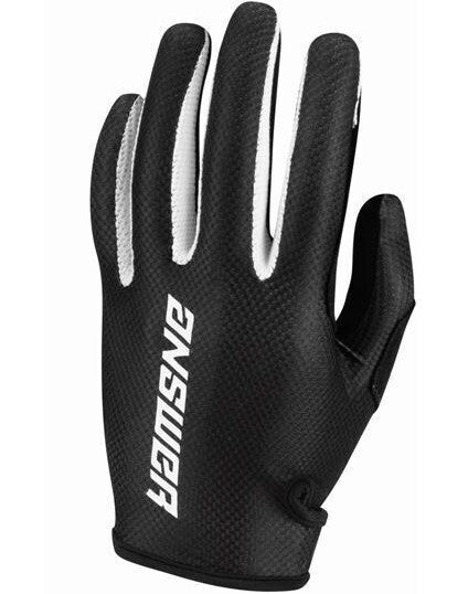 Answer A23 Ascent Black/White Womens Gloves