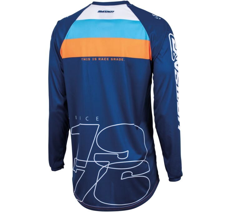 Answer A23 Syncron CC Blue/Hyper Orange/Black Jersey