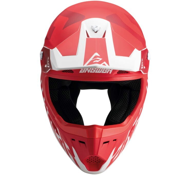 Answer A23 AR1 V2 Bold Red/White Helmet