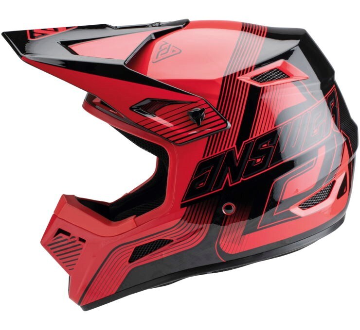 Answer A23 AR1 Vendetta Red/Black Helmet