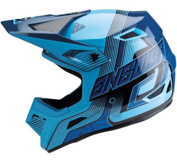 Answer A23 AR1 Vendetta Blue/Dark Blue Helmet