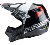 Answer A23 AR3 Ronin Black/White/Crimson Helmet