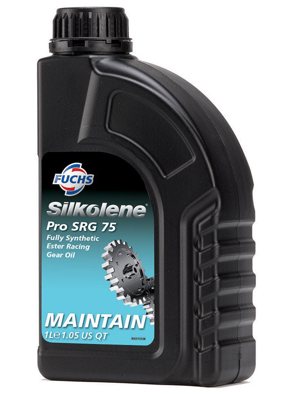 Silkolene Pro SRG 75 Fully Synthetic Ester Racing Gear Oil 1L