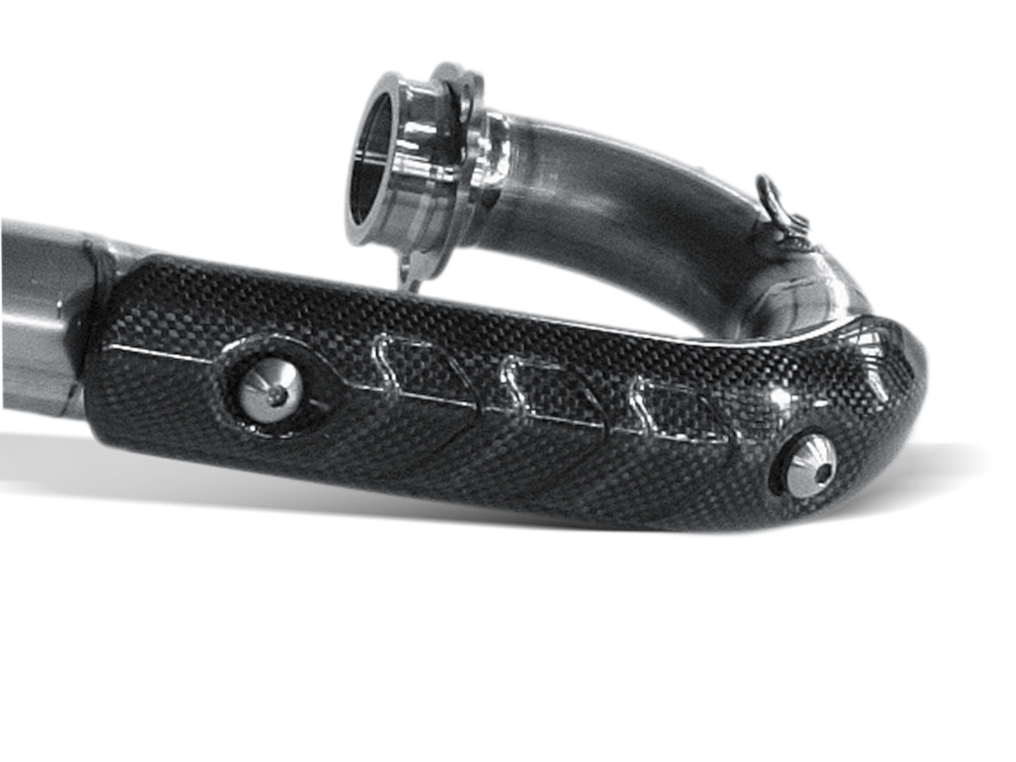 Akrapovic SP-HSK2M1 Carbon Heat Shield for Honda CRF250R 06-08/Kawasaki KX 250F 04-20/KX 450F 08-12