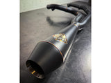 SP Concepts SPC-1-001-B-ONYX Lanesplitter 2-1 Exhaust Black Onyx for Harley-Davidson Softail 18-Up w/Non-240 Rear Tyre Models