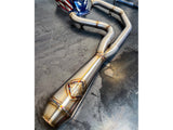 SP Concepts SPC-1-001 LaneSplitter 2-1 Exhaust Stainless Steel for Softail 18-Up Non-240 Rear Tyre Models