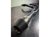 SP Concepts SPC-2-003-B-ONYX 4.5" Big Bore 2-1 Exhaust Black Onyx for Harley-Davidson Touring 17-Up