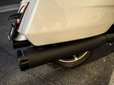 SP Concepts SPC-2-007-B 4-1/2" Street Pro Slip-On Mufflers Black w/Black End Caps for Harley-Davidson Touring 17-23 Models