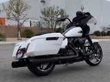 SP Concepts SPC-2-007-B 4-1/2" Street Pro Slip-On Mufflers Black w/Black End Caps for Harley-Davidson Touring 17-23 Models