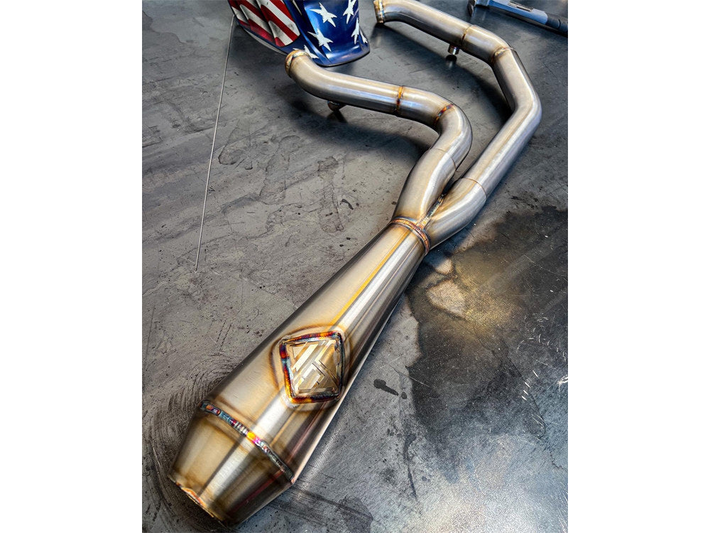 SP Concepts SPC-3-001 LaneSplitter 2-1 Exhaust Stainless Steel for Dyna 06-17