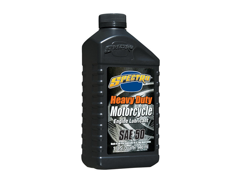 Spectro Performance Oil SPE-R.HD50 Heavy Duty Engine Oil 50w 1 Quart Bottle (946ml) for H-D Pre-1984