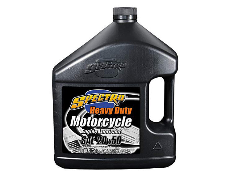 Spectro Performance Oil SPE-T.HD25 Heavy Duty Engine Oil 20w50 1 Gallon Bottle (3.786ltr) for Big Twin 84-Up