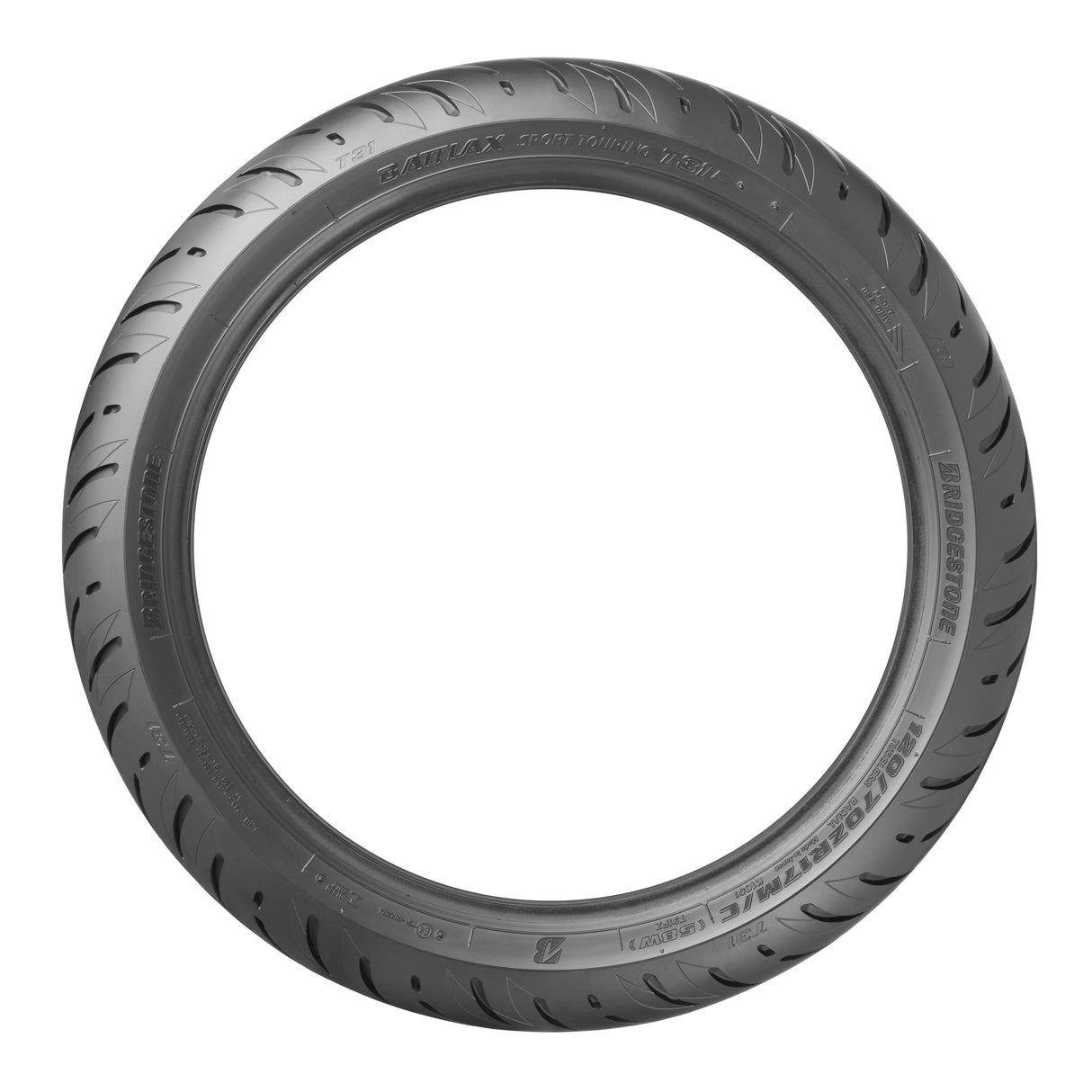 Bridgestone Battlax Sport Touring T31 Front Tyre 120/60 ZR-17 M/C 55W Tubeless