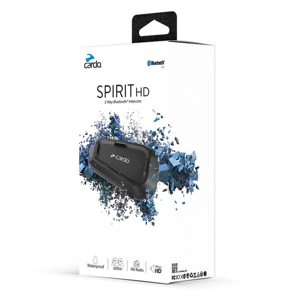 Cardo Spirit HD Single Bluetooth Communication System – EasyR