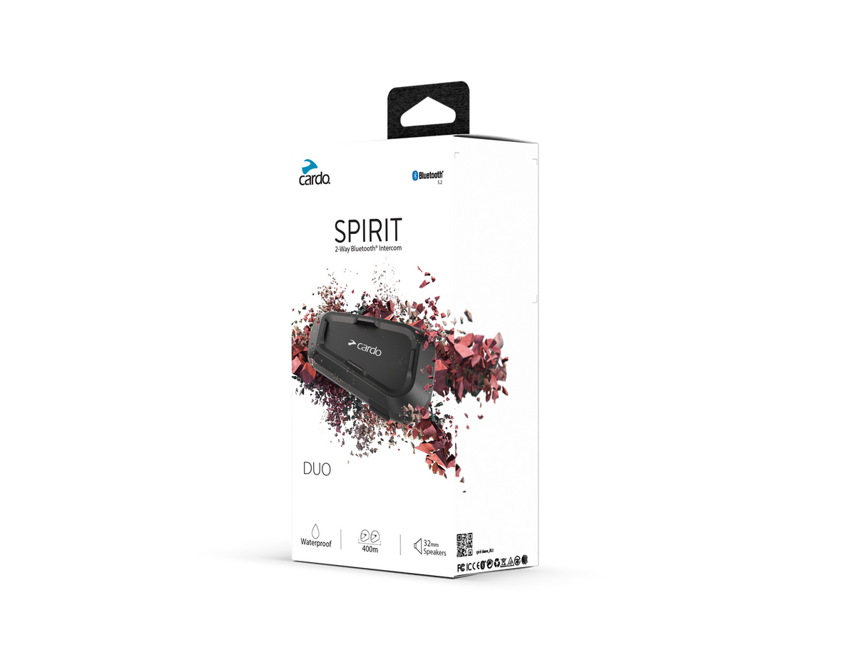 Cardo Spirit Duo Bluetooth Communication System