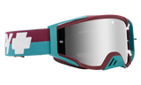 Spy Optic Foundation Plus MX Goggle Bolt Teal w/HD Smoke/Silver Spectra Mirror & HD Lear Lens