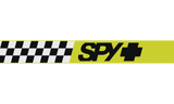 Spy Optic Foundation MX Goggle Checkers Hi-Vis w/HD Clear Lens