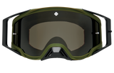 Spy Optic Foundation MX Goggle Plus Reverb Olive w/HD Smoke Lens