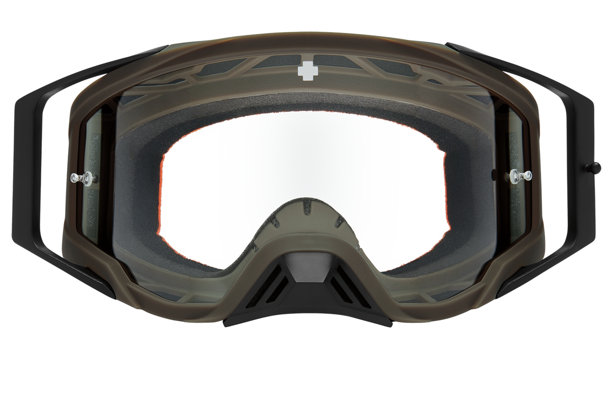 Spy Optic Foundation MX Goggle Reverb Tan w/HD Clear Lens