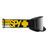 Spy Optic Foundation Plus MX Goggles Speedway Matte Black w/HD Smoke Platinum Spectra Mirror & HD Clear Lens