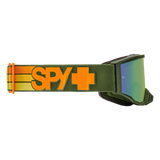 Spy Optic Foundation Plus MX Goggles Speedway Matte Green w/HD Smoke Olive Spectra Mirror & HD Clear Lens