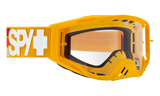 Spy Optic Foundation MX Goggles Speedway Matte Gold w/HD Clear Lens