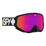 Spy Optic Woot Race MX Goggles Speedway Matte Purple w/HD Smoke Purple Spectra Mirror & HD Clear Lens