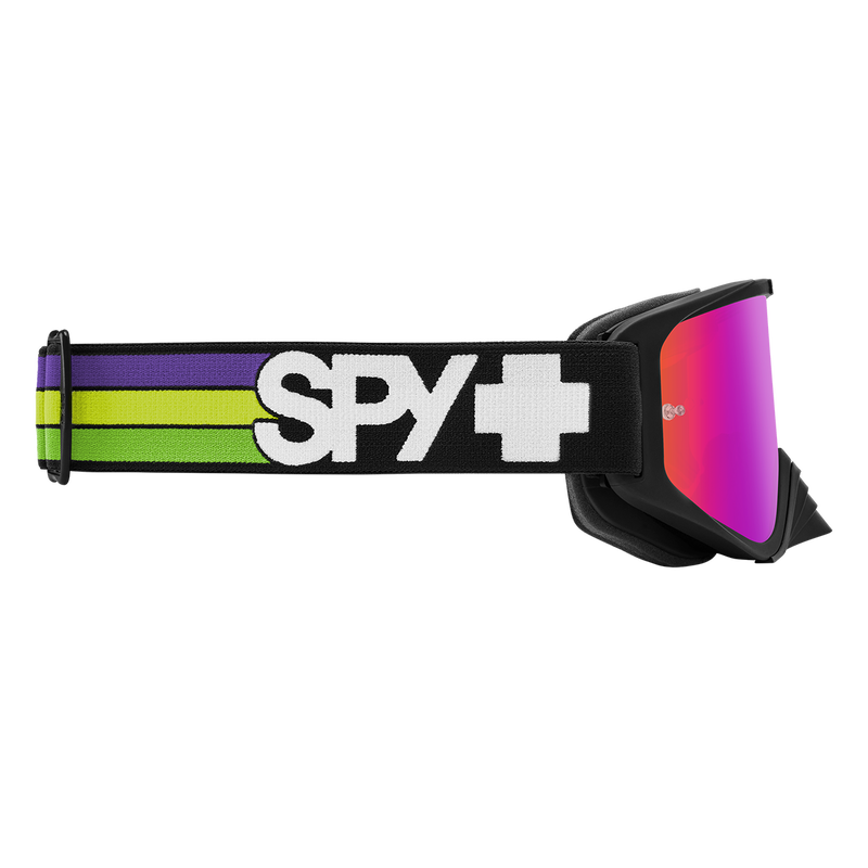 Spy Optic Woot Race MX Goggles Speedway Matte Purple w/HD Smoke Purple Spectra Mirror & HD Clear Lens