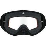 Spy Optic Woot MX Goggles Speedway Matte Black w/HD Clear Lens