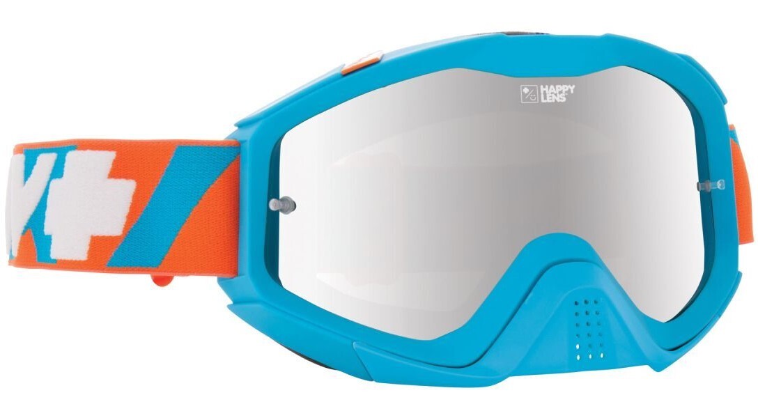 Spy Optic Klutch MX Goggle Happy DNA w/Bronze/Silver Mirror Lens