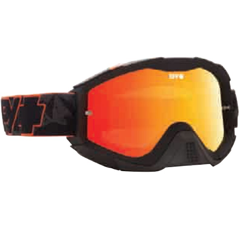 Spy Optic Klutch MX Goggle Orange Highlighter w/Smoke/Red Spectra Lens