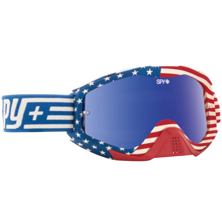 Spy Optic Klutch MX Goggle Vintage USA w/Smoke/Red Spectra Lens