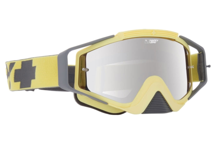 Spy Optic Omen MX Goggle Washed Out Yellow w/Happy Bronze/Silver Mirror Lens