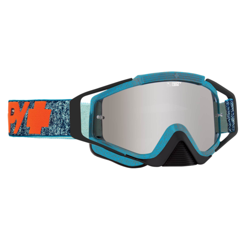 Spy Optic Omen MX Goggle Stone Wash w/Happy Bronze/Silver Mirror Lens