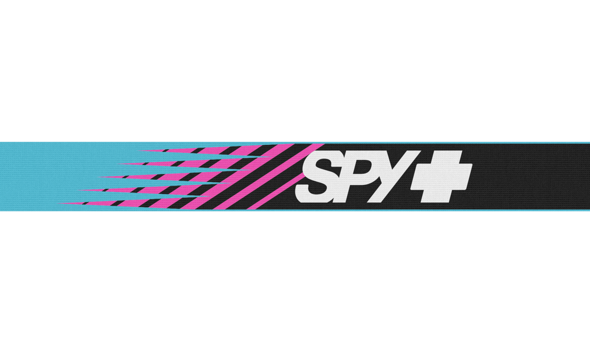 Spy Optic Woot Race MX Goggle Slice Blue w/Smoke/Pink Spectra Lens