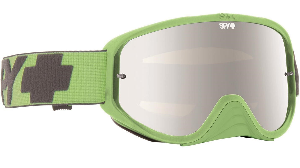 Spy Optic Woot Race MX Goggle Washed Out Green w/Smoke/Silver Spectra Lens