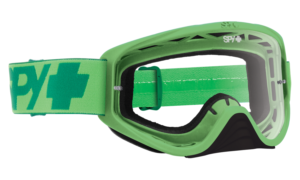 Spy Optic Woot MX Goggle Mono Green w/Clear Anti-Fog Lens