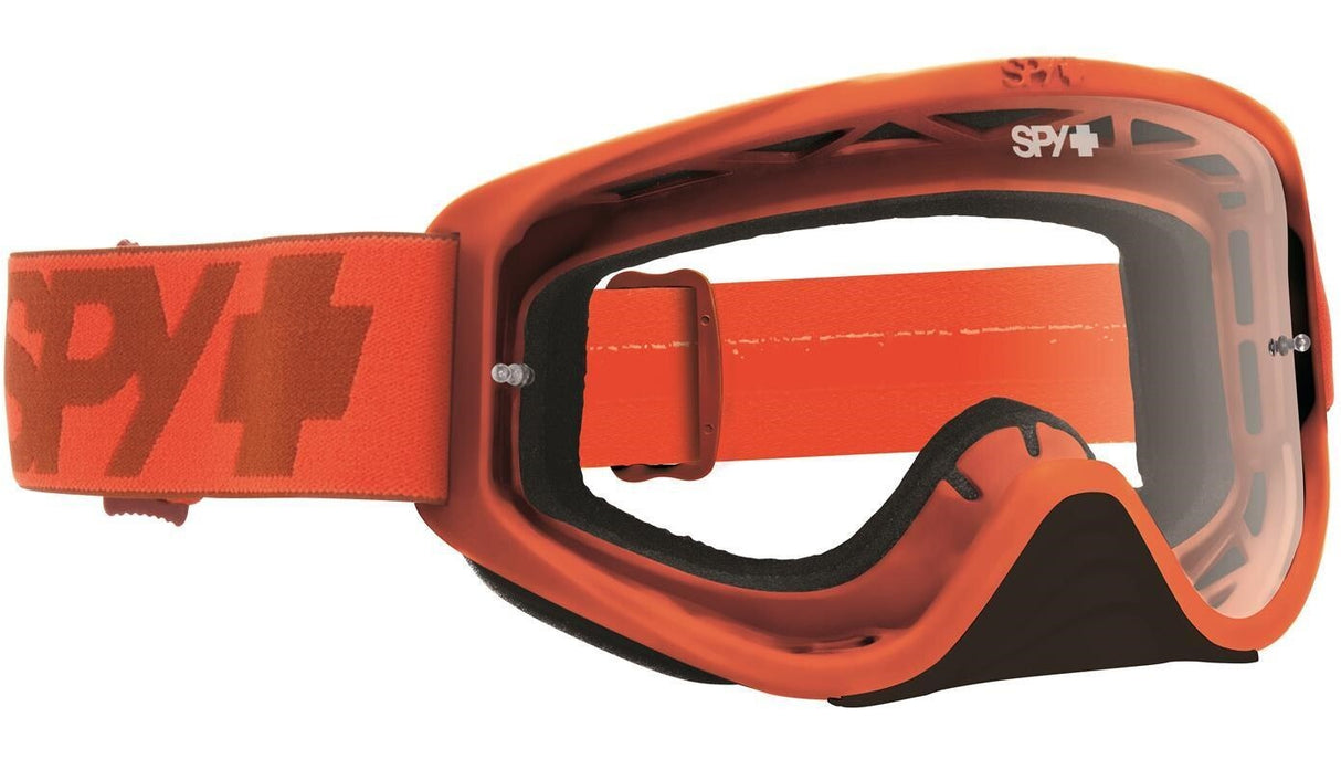 Spy Optic Woot MX Goggle Mono Orange w/Clear Anti-Fog Lens