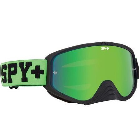 Spy Optic Woot Race MX Goggle Jersey Green w/Smoke/Green Spectra Lens