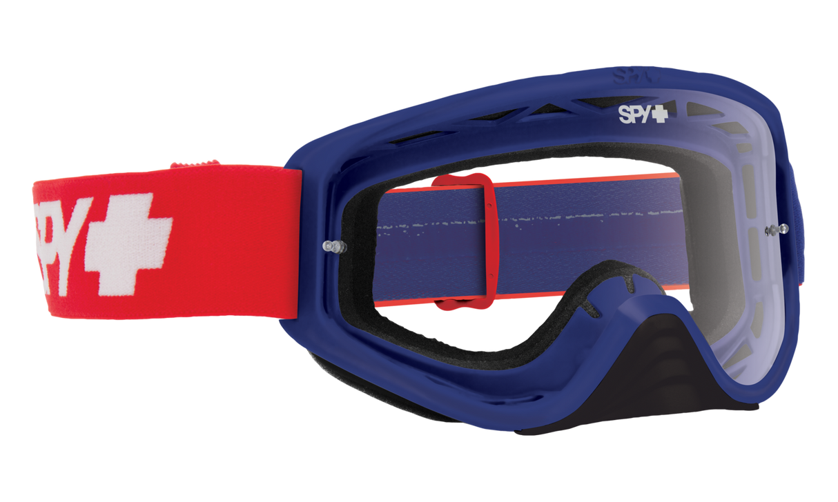 Spy Optic Woot MX Goggle Classic USA w/Clear Anti-Fog Lens